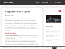 Tablet Screenshot of keystonebiking.com